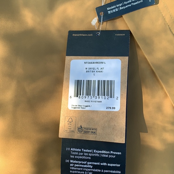 North face jacket with future light - Picture 2 of 3